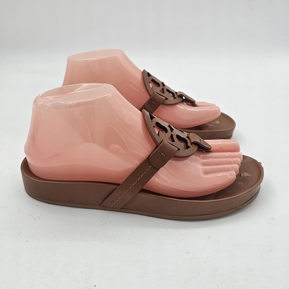 Tory Burch Miller Cloud Sandals Aged Camello Size 7 US / 37 EU – Preowned - Picture 4 of 12